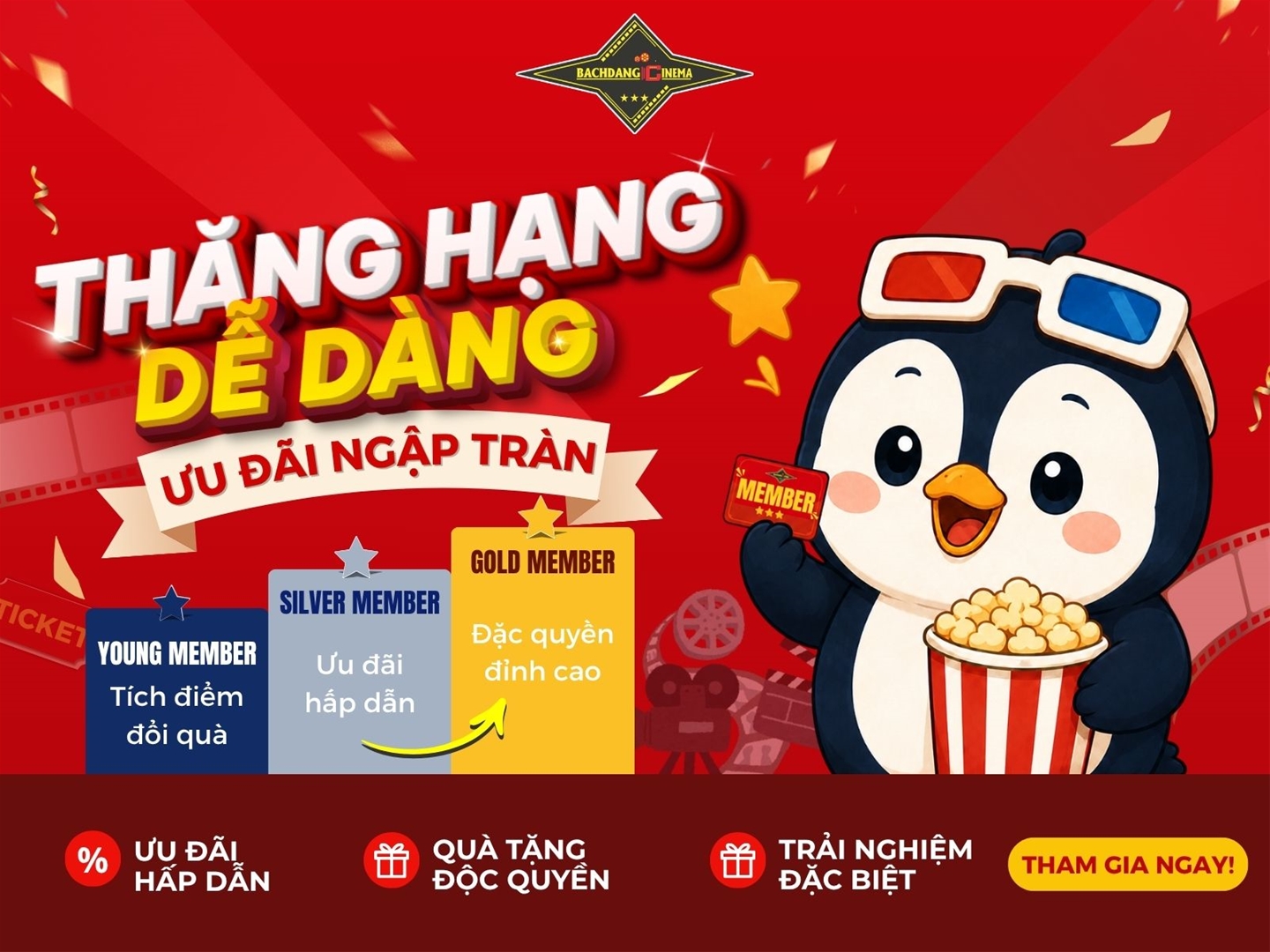 Thăng Hạng Dễ Dàng - Ưu Đãi Ngập Tràn
